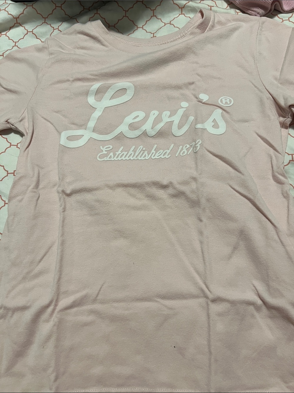 Levi's Light Pink Logo T-Shirt